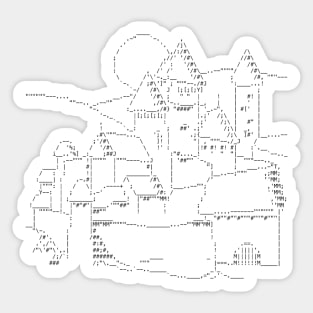 Village Castle Sticker